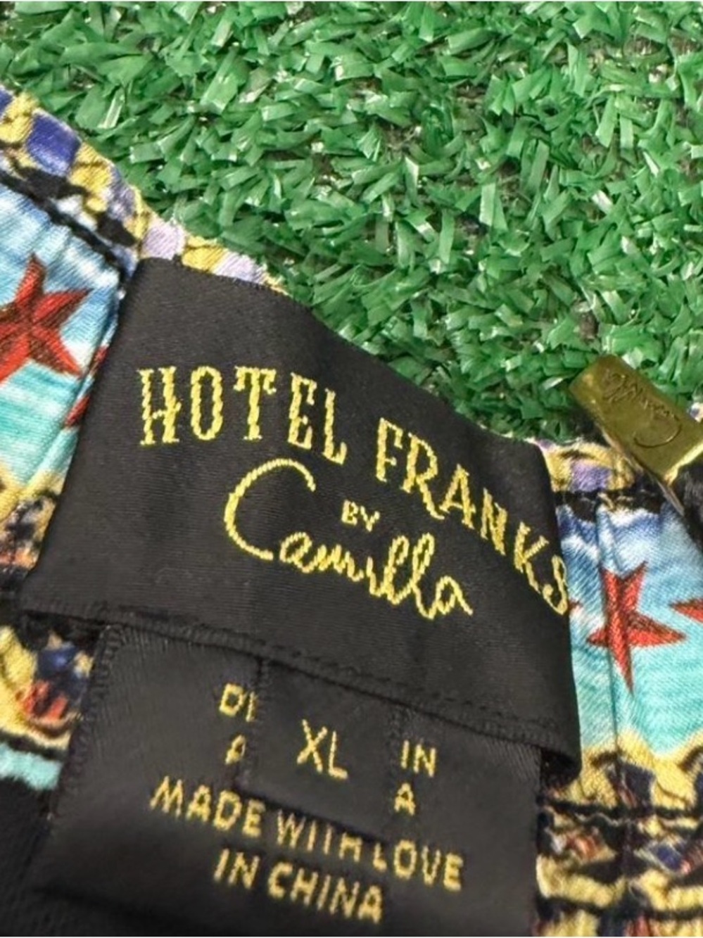 Camilla Men’s Multicolor Printed Swim Trunks - Picture 6 of 8